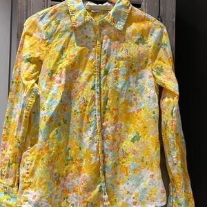 Boden Multicolor Floral Blouse